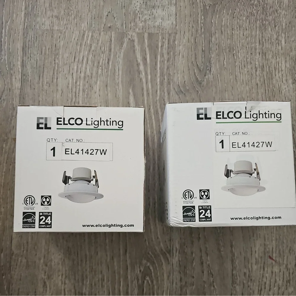 Elco‎ LED Adjustable Baffle Trim EL41427W